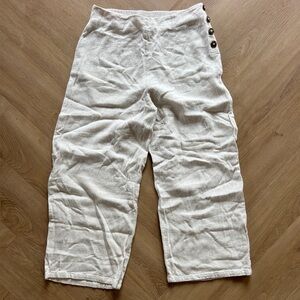 Women’s sienna Sky linen blend pants - SZ L